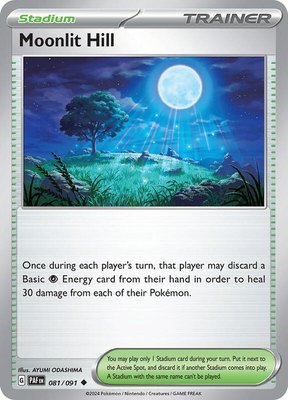 Moonlit Hill, Paldean Fates