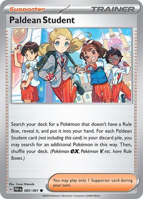 Paldean Student, Paldean Fates