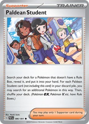 Paldean Student, Paldean Fates