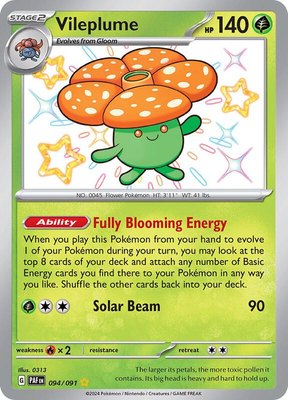 Vileplume, Paldean Fates
