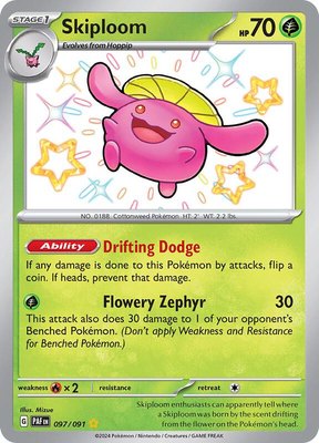 Skiploom, Paldean Fates