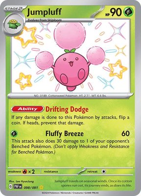 Jumpluff, Paldean Fates