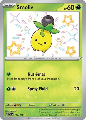 Smoliv, Paldean Fates