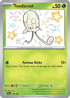 Toedscool, Paldean Fates