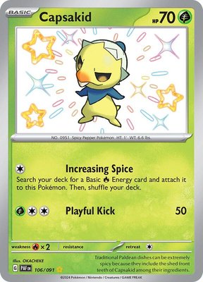 Capsakid, Paldean Fates