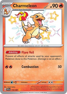 Charmeleon, Paldean Fates