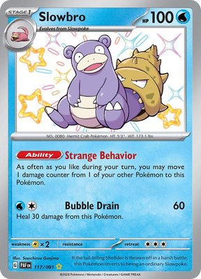 Slowbro, Paldean Fates