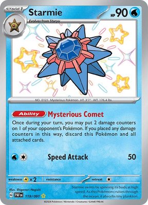 Starmie, Paldean Fates