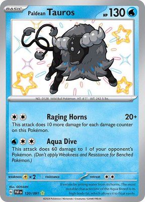 Paldean Tauros, Paldean Fates