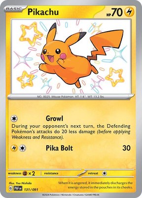 Pikachu, Paldean Fates