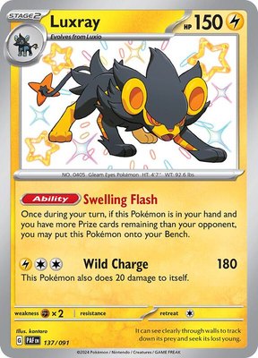 Luxray, Paldean Fates