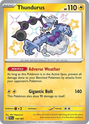 Thundurus, Paldean Fates
