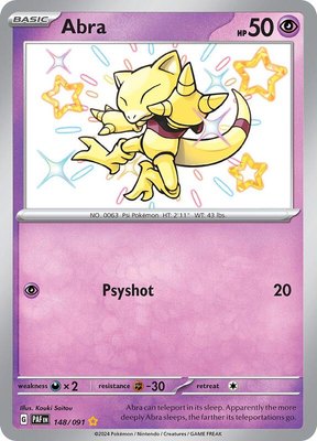 Abra, Paldean Fates