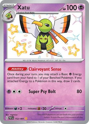 Xatu, Paldean Fates