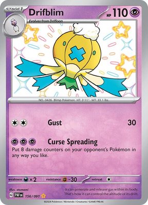 Drifblim, Paldean Fates