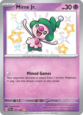 Mime Jr., Paldean Fates