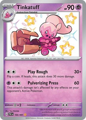 Tinkatuff, Paldean Fates