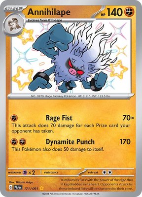 Annihilape, Paldean Fates