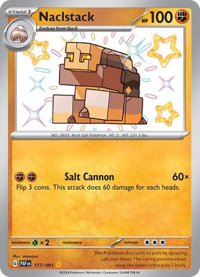 Naclstack, Paldean Fates