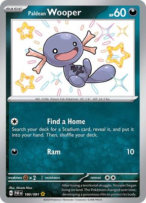 Paldean Wooper, Paldean Fates