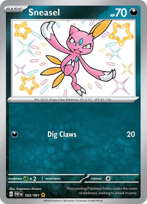 Sneasel, Paldean Fates