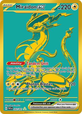 Miraidon ex, Paldean Fates