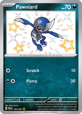 Pawniard, Paldean Fates