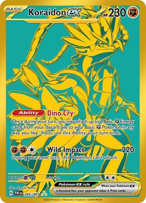 Koraidon ex, Paldean Fates