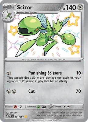 Scizor, Paldean Fates