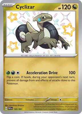 Cyclizar, Paldean Fates