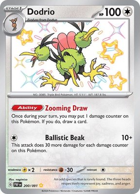 Dodrio, Paldean Fates