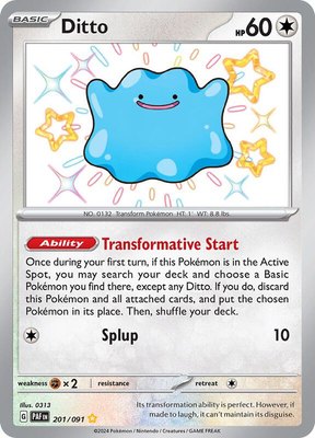 Ditto, Paldean Fates