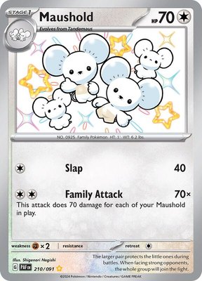 Maushold, Paldean Fates