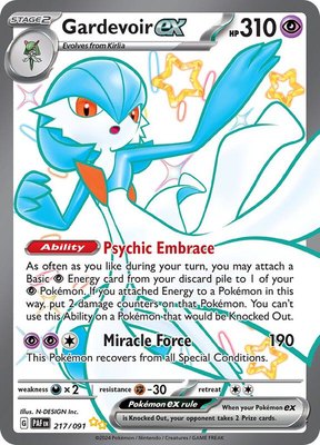 Gardevoir ex, Paldean Fates
