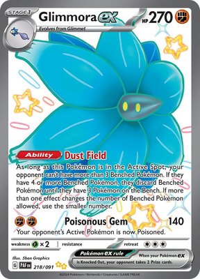 Glimmora ex, Paldean Fates