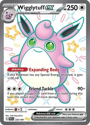 Wigglytuff ex, Paldean Fates