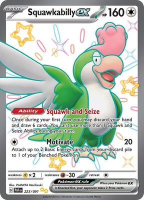 Squawkabilly ex, Paldean Fates