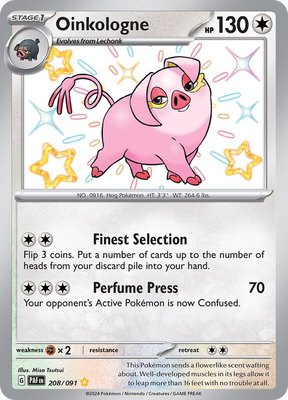 Oinkologne, Paldean Fates