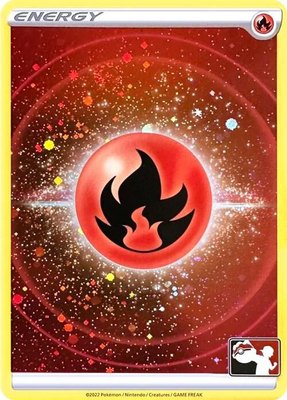 Fire Energy (Prize Pack Series 3) (Cosmos Holo), Prize Pack Series Cards