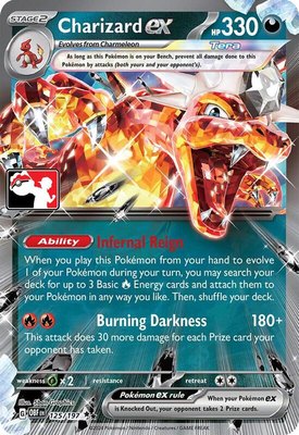 Charizard ex, Prize Pack Series Cards