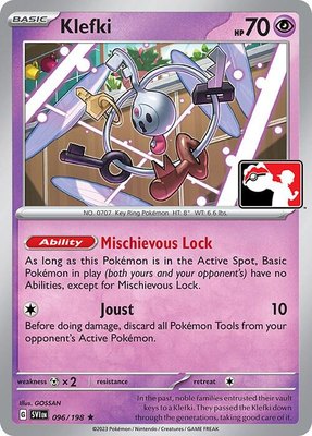 Klefki, Prize Pack Series Cards