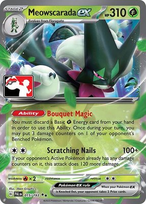 Meowscarada ex, Prize Pack Series Cards
