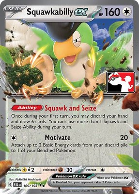 Squawkabilly ex, Prize Pack Series Cards