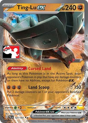Ting-Lu ex, Prize Pack Series Cards