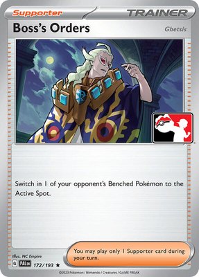 Boss's Orders [Ghetsis], Prize Pack Series Cards