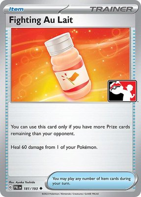 Fighting Au Lait, Prize Pack Series Cards