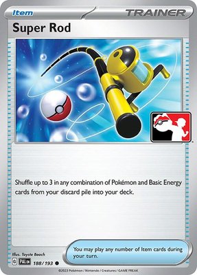 Super Rod, Prize Pack Series Cards
