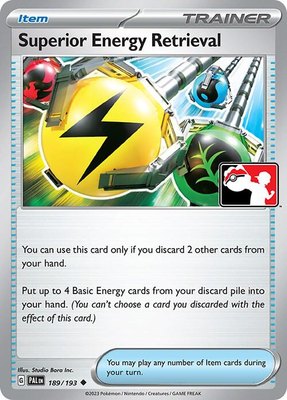 Superior Energy Retrieval, Prize Pack Series Cards