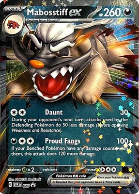 Mabosstiff ex, Scarlet & Violet Promo Cards