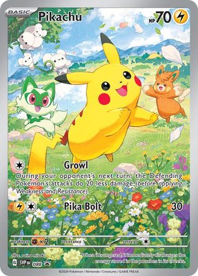 Pikachu, Scarlet & Violet Promo Cards